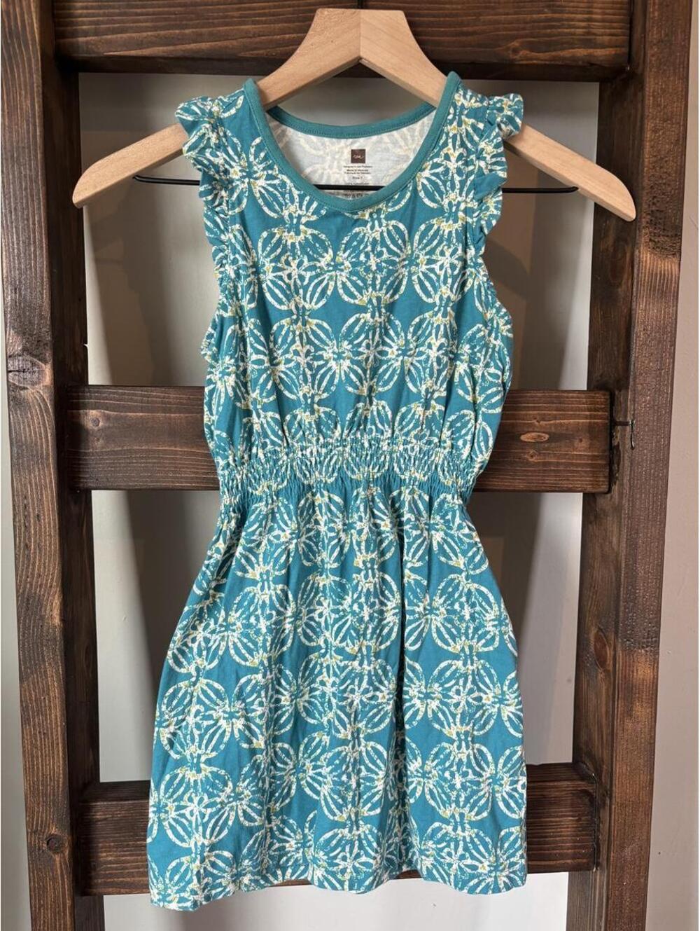 Tea Dress Teal Colored